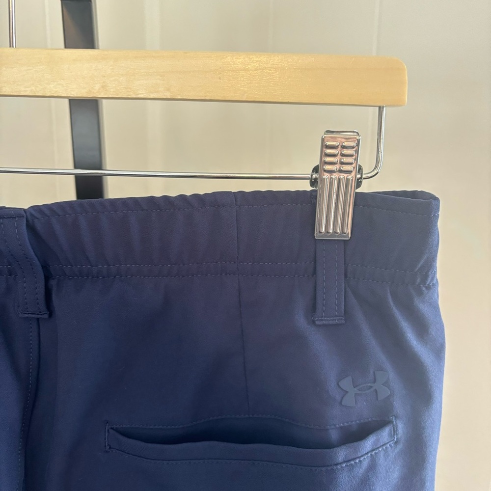 Under Armour Blue Performance Activewear Drive Golf Chino Pants Mens 30x30